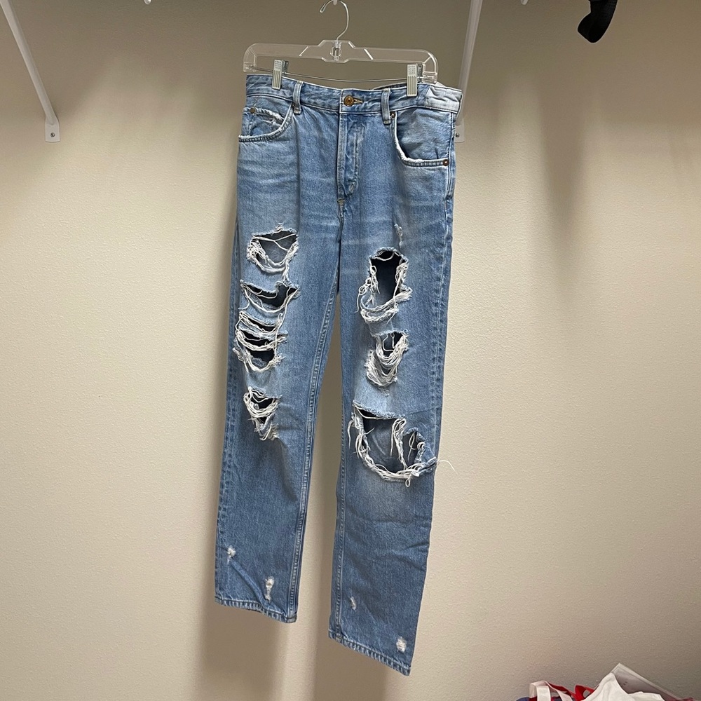 Ripped mom jeans from PacSun size 10